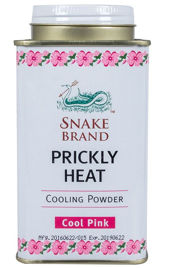 Snake Brand Sakura Talc Powder Cherry Blossom Antibacterial Sweaty Feet