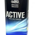 Snake Brand Artic Cool Prickly Heat Talc Powder Menthol Camphor Triclocarbon