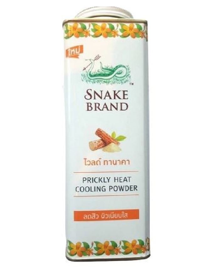 Snake Brand Wild Thanaka Prickly Heat Remedy Athletes Foot Prevent Blackheads