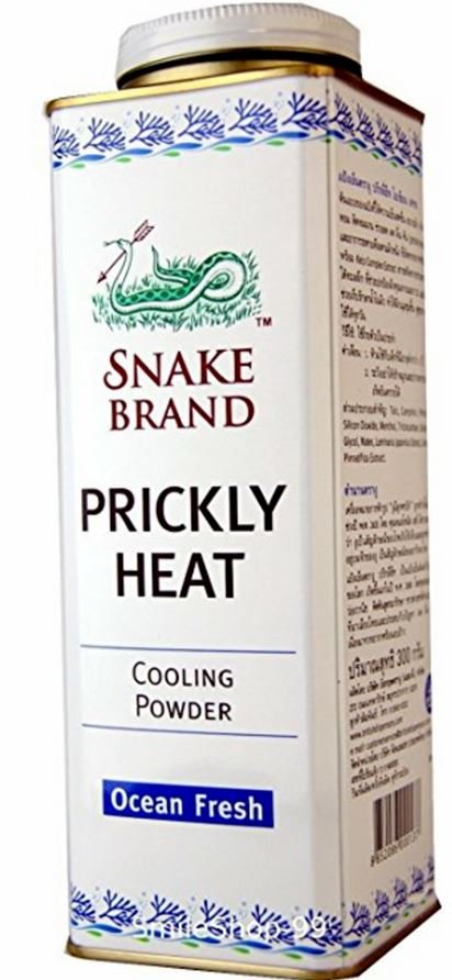 Snake Brand Ocean Fresh Kumba Seaweed Prickly Heat Stinky Feet Sweaty Feet Acne