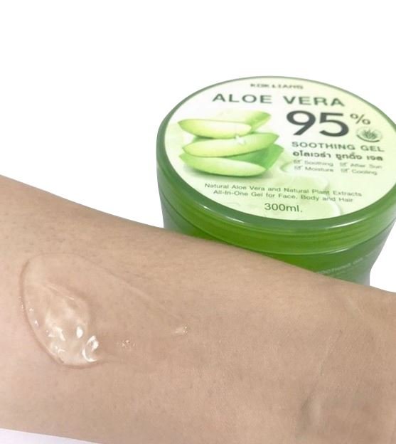 Kok Liang Aloe Vera Gel for Sunburn After Sun Heat Rash Dermatitis