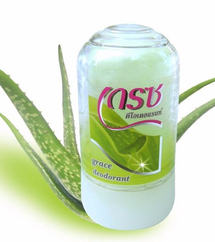 Best Antiperspirant Grace Aloe Vera Crystal Deodorant 70g Underarm Body Odour