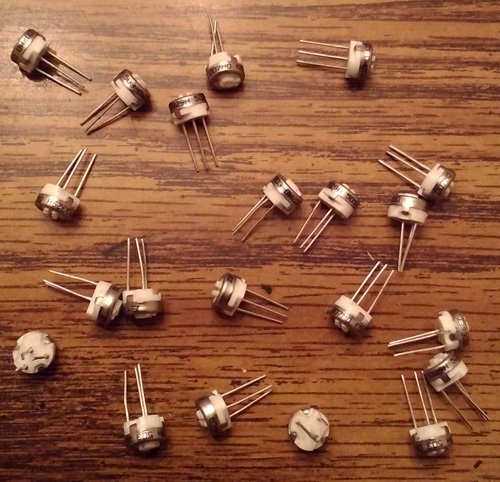 Lot of 21: Bourns 3329H-1-503-VP/82PR :: 50K Pots