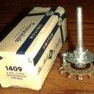 CENTRALAB 1409 :: 4 POL 2 POS Open Frame Rotary Switch
