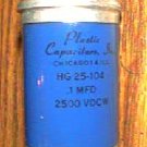 Plastic Capacitors, Inc. HG25-104 :: .1MFD 2500 VDCW