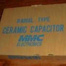 Lots of 2000: 50V 10000pF Radial Type Ceramic Capacitor