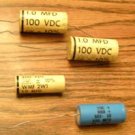 Lot of 4: Vintage CDE Capacitors