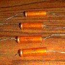 Lot of 4: Sprague WH11D 50UF 100 WVDC Axial Capacitors