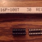 Lots of 60: Burndy DILB16P-108T :: 16 Pin Sockets