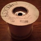 Reels of 100 feet: 3/8" TFE Spiral Cut Natural Teflon