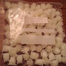 Lots of 100: AMP 1-480704-0 Positive Lock Male Plug Housing