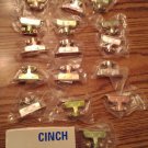 Lot of 19: Cinch DB-20962 Metal Junction Shell 25 POS Round Clamp