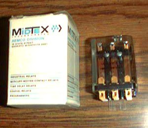 MIDTEX/AEMCO 157-33D2A1 48V DC Relay