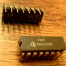 Lot of 2: Texas Instruments SN54LS155J