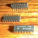 Lot of 22: Texas Instruments SN74163N