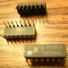 Lot of 25: Texas Instruments SN7448J