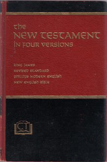 the NEW TESTAMENT in Four Versions :: 1970 HB :: FREE Shipping