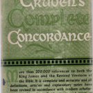 CRUDEN'S COMPLETE CONCORDANCE :: 1949 HB w/ DJ :: FREE Shipping