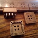Lot of 20: Tyco 1571541-1 44 POS PLCC Socket :: FREE Shipping