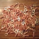 Lots of 100: 3M Waytek 30906 3/8" Heat Shrink Ring Terminal 22-18GA :: FREE Shipping