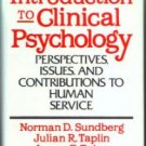 Introduction to CLINICAL PSYCHOLOGY :: FREE Shipping
