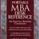 THE PORTABLE MBA DESK REFERENCE :: 1994 HB w/ DJ :: FREE Shipping