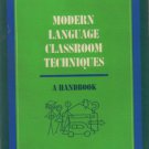 Modern Language Classroom Techniques :: Edward Allen :: FREE Shipping