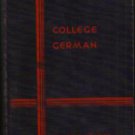 College German :: 1931 HB :: FREE Shipping