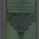 HISTORY & GOVERNMENT of the UNITED STATES :: 1905 HB :: FREE Shipping