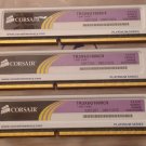 LOT of 3 x 2GB Corsair TR3X6G1600C9 Platinum Series DDR3 1600MHZ LOT of 3 x 2GB Corsair TR3X6G1600C9 Platinum Series DDR3 1600MHZ