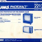 SAMS PHOTOFACT Set Number 2212 January 1984 FREE Shipping