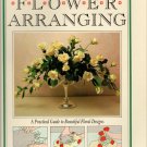 FLOWER ARRANGING 1988 HB w/ DJ :: FREE Shipping