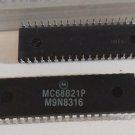 Lot of 2: Motorola MC68B21P