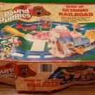 Pound Puppies Windup Getaway Railroad Train with Box - 1980's FREE Shipping Pound Puppies Windup Getaway Railroad Train with Box - 1980's FREE Shipping