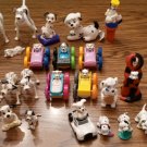 Lot of 25 Disney 101 Dalmations PVC Toys McDonalds Fast Food  FREE Shipping