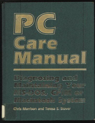 PC CARE Manual FIRST EDITION 1987 TAB HB   FREE Shipping