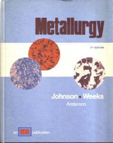 Metallurgy :: 1977 Hardback Book  FREE Shipping