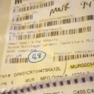 Lot of 48: Murata GRM31CR71H475KA12L   FREE Shipping