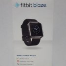 Open Box Fitbit Blaze Wristband Activity Tracker Smart Watch Small Black Band