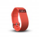 Fitbit Charge HR Wireless Activity Wristband (Tangerine, Large (6.2 - 7.6 in))