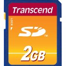 Transcend 2 GB SD Flash Memory Card (TS2GSDC)