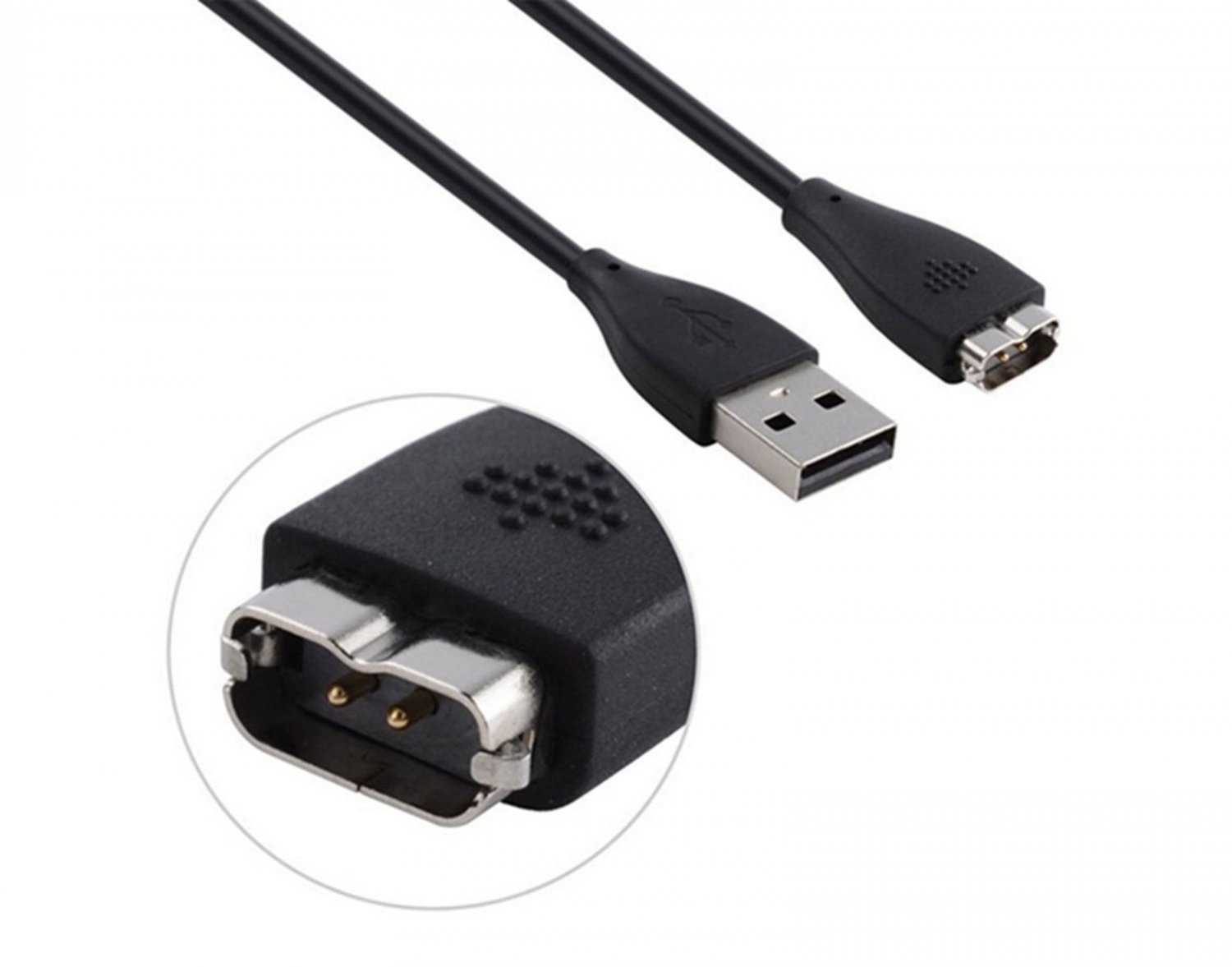 Fitbit&iuml;&frac14;�OEM&iuml;&frac14;� Charge HR Charger Cable Black Replacement USB Charger Cable for F...