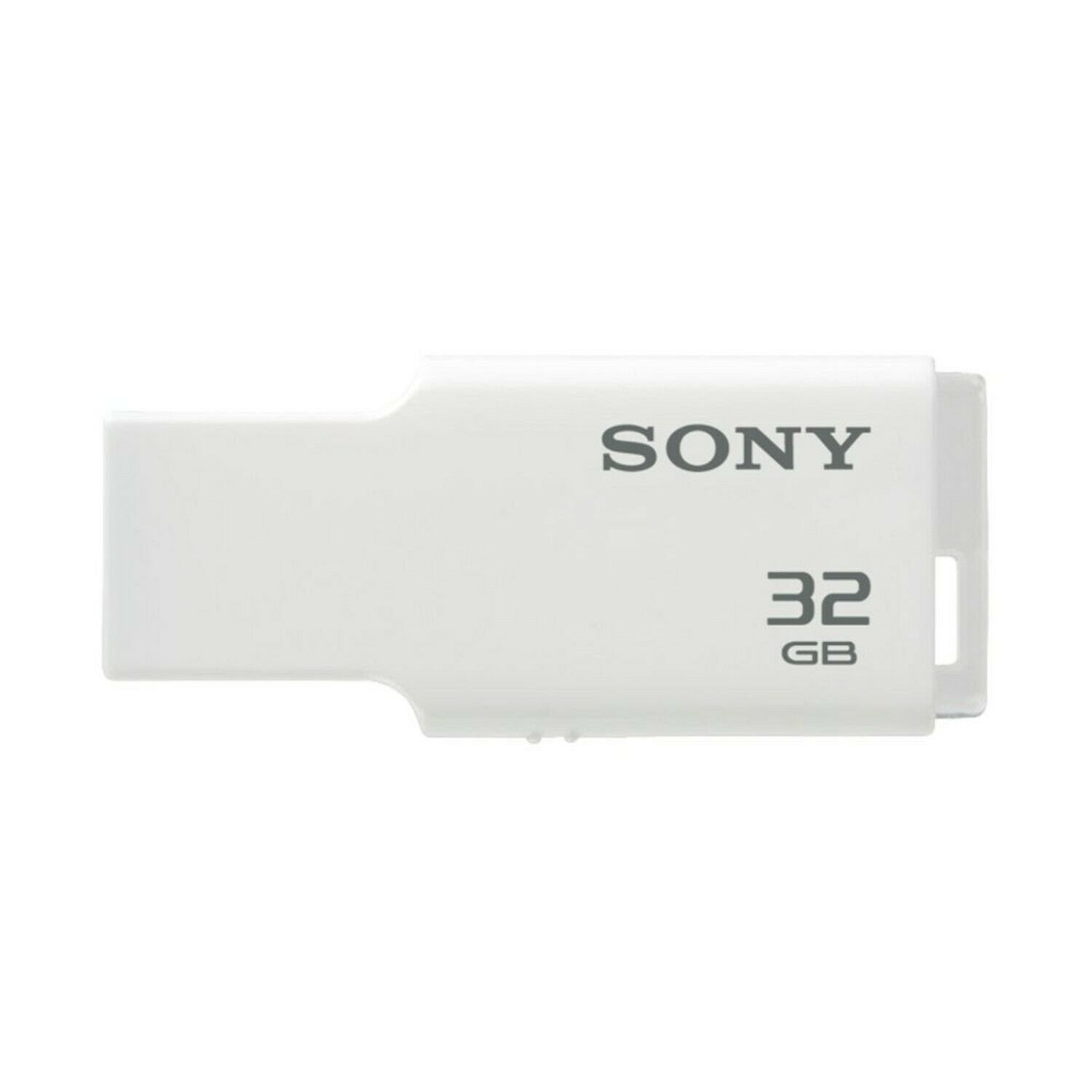 Sony 32gb Usb Micro Vault Tiny (white) - 32 Gb - White - 1 Pack - Led