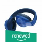 JBL E55BT Over-Ear Wireless Headphones Blue (Renewed)