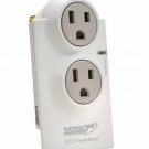 Monster Home Series LCD PowerProtect, 2 outlets, White (Discontinued by Manuf...
