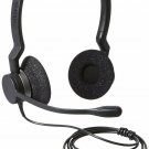 Jabra Biz 2325 QD Duo Wired Professional Headset (Renewed)