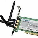 Tp-Link Tl-Wn951n Wireless N300 Advanced Pci Adapter, 2.4Ghz 300Mbps, Include...
