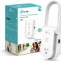 Kasa AC750 Wi-Fi Range Extender Smart Plug by TP-Link - Fast AC750 Wi-Fi...
