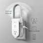 Kasa AC750 Wi-Fi Range Extender Smart Plug by TP-Link - Fast AC750 Wi-Fi...