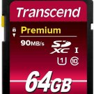 Transcend 16GB SDHC Class 10 UHS-1 Flash Memory Card Up to 60MB/s (TS16GSDU1)